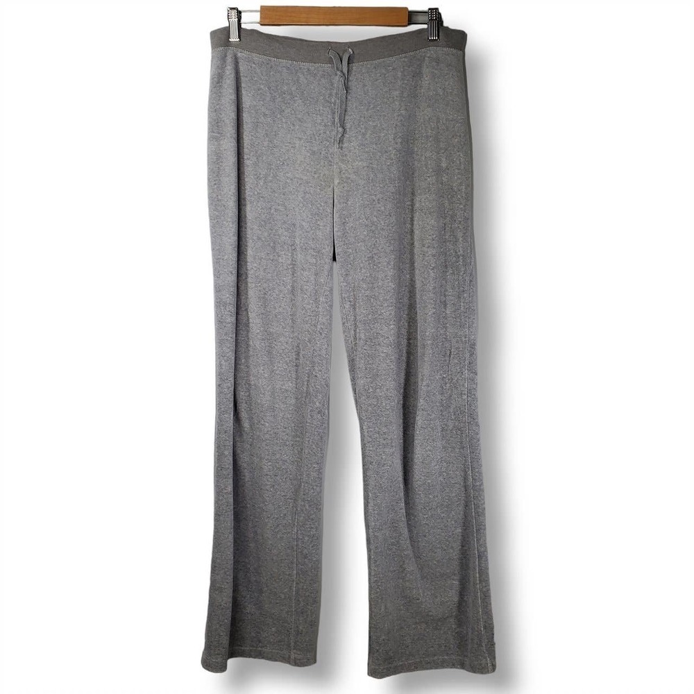 Tommy Hilfiger Vintage Y2K Drawstring Waist Lounge Pants Gray Size Medium